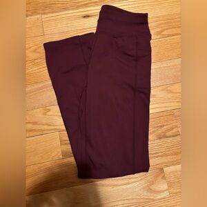 Skechers Women's Burgundy Leggings
